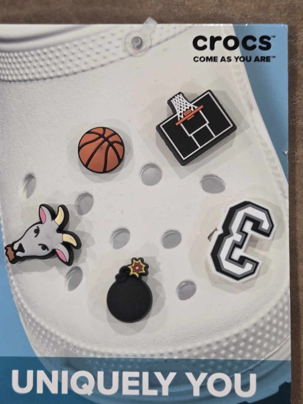 Crocs Jibbitz Charm Pack - Basketball The GOAT #3 Theme